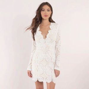 White lace Tobi Dress